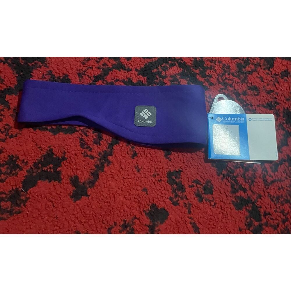 NEW Womens COLUMBIA Purple Head band Omni Heat